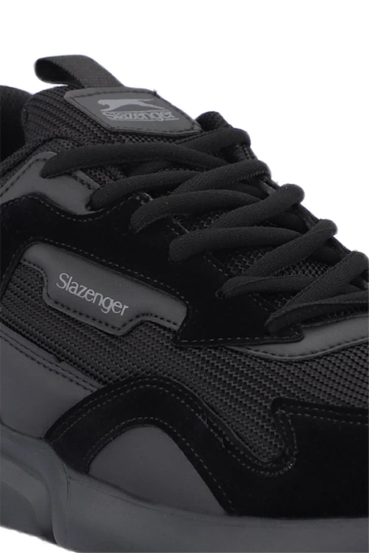 Slazenger Sa23Re048-596 Option Siyah / Siyah Erkek Koşu Ayakkabısı