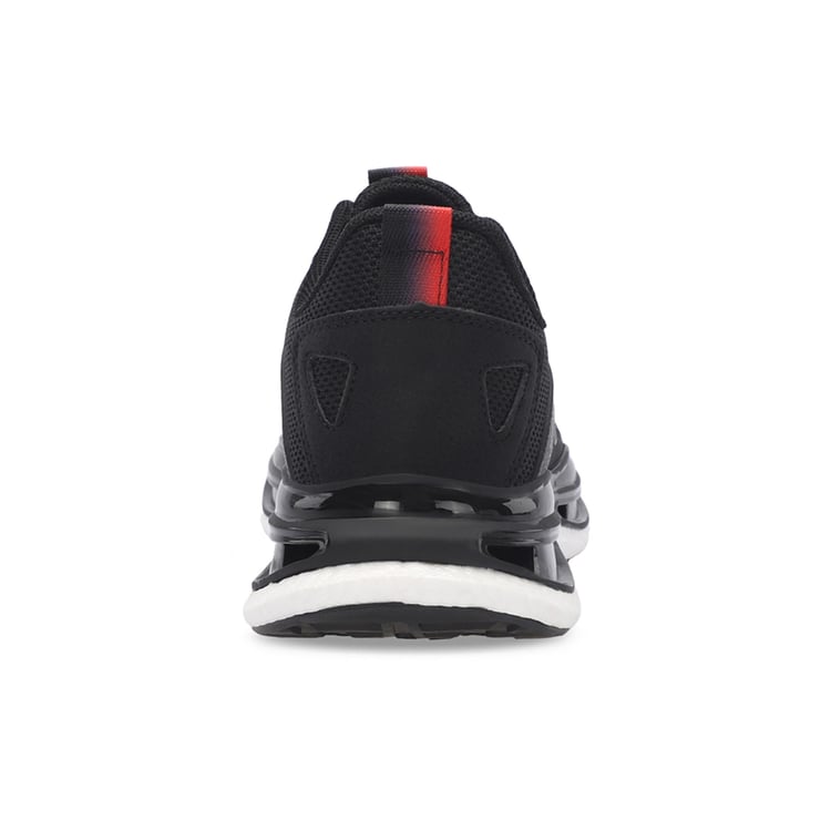 Slazenger Sa24Re087-506 Zeus Sıyah / Kırmızı Erkek Kosu Ayakkabısı