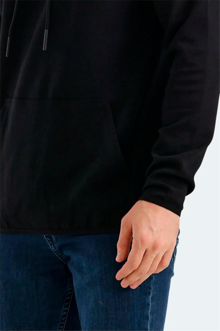 Slazenger Vadımır Sıyah Erkek Sweatshırt