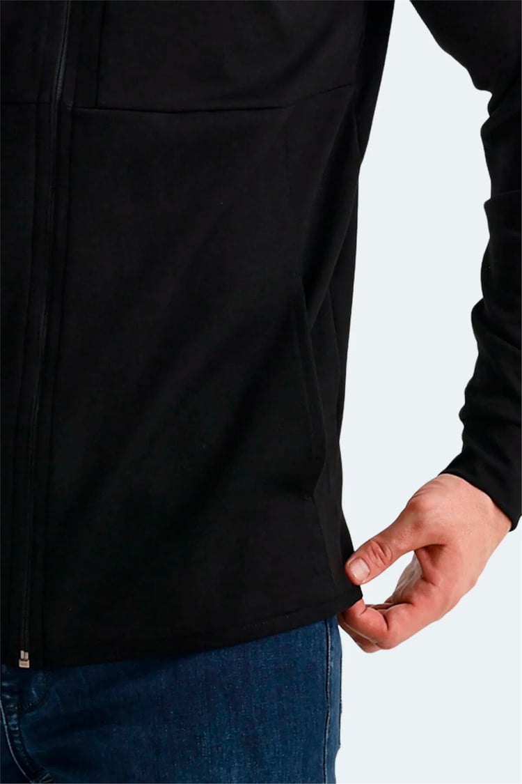 Slazenger Vıolet Sıyah Erkek Sweatshırt