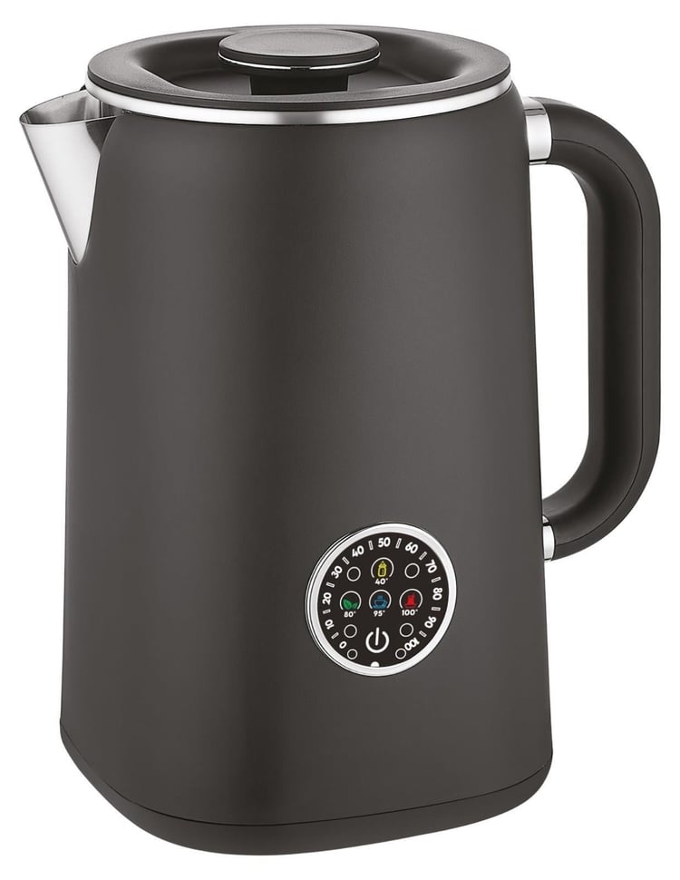 Spectrum Vintage Dijital Kettle Su Isıtıcısı 1.7 Lt 1500W Dokunmatik Ekranlı Çift Katmanlı