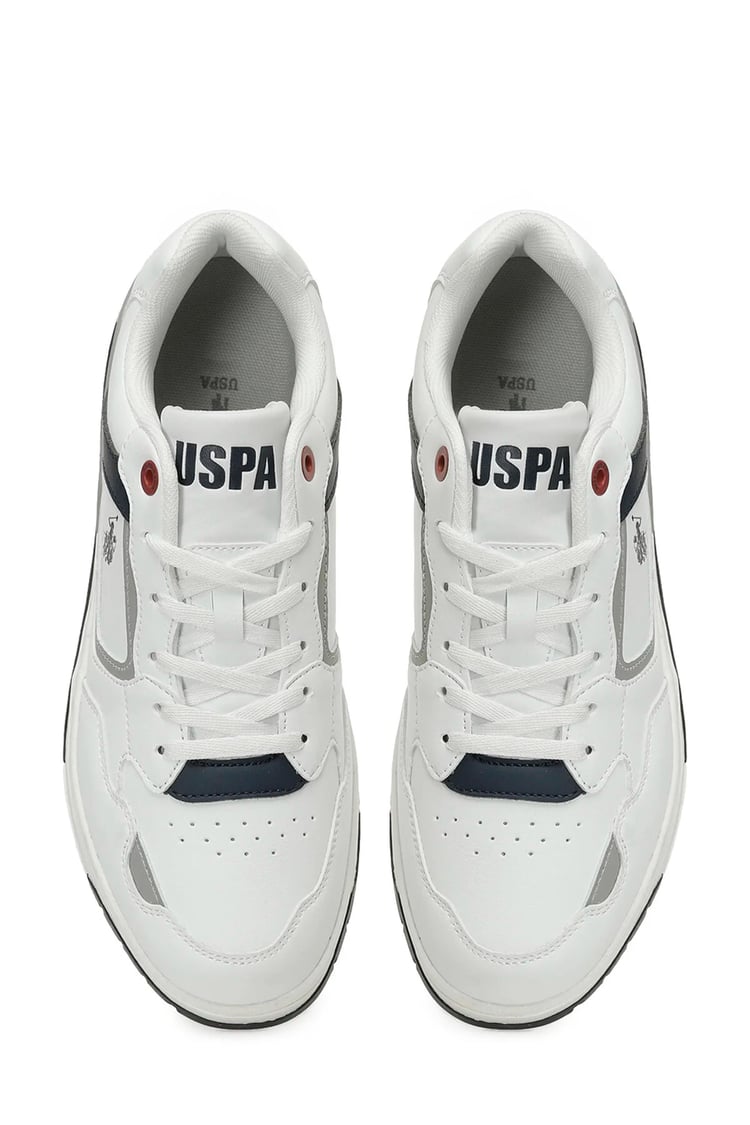 Us Polo A10202094512010 5W Chaın 5Pr Beyaz Erkek Yuruyus Ayakkabısı