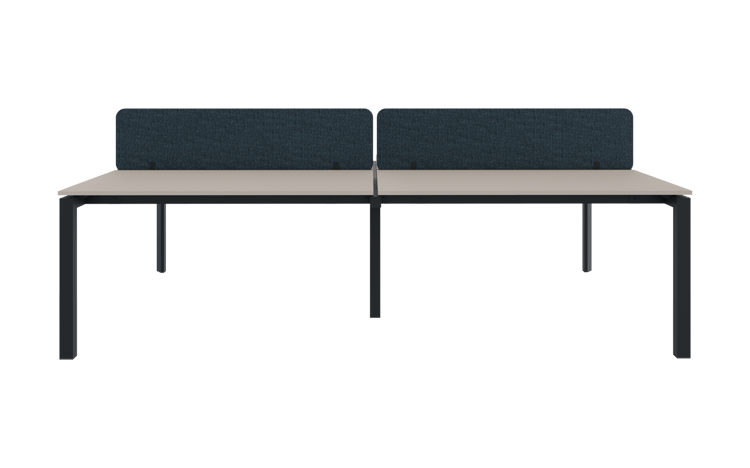 Ferro Plus Dörtlü Workstation 282 cm