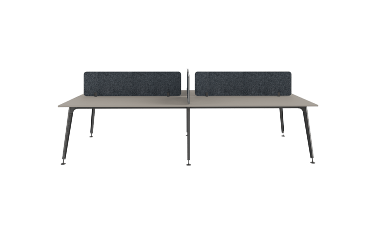 Lux Dörtlü Workstation 240 cm