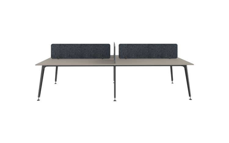 Lux Dörtlü Workstation 320 cm