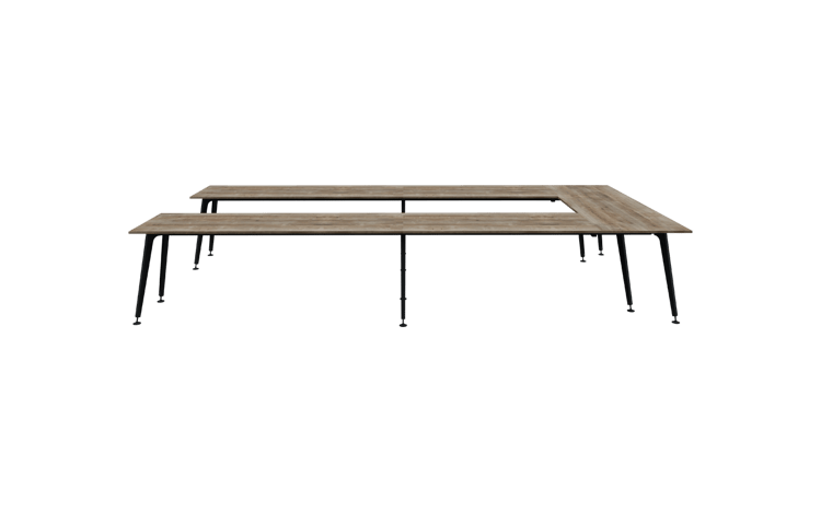 Lux U Toplantı Masası 660 cm