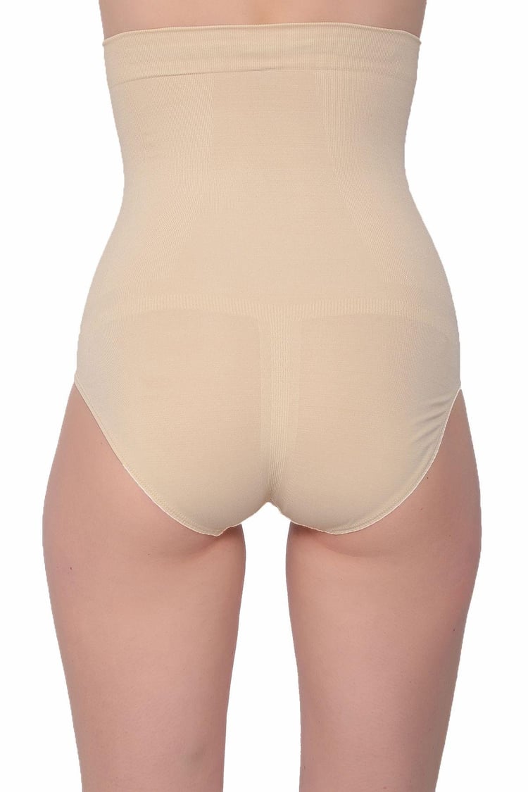 Seamless Toparlayıcı Doğum Sonrası Kullanıma Da Uygun Yüksek Bel Slip Hayalet Korse