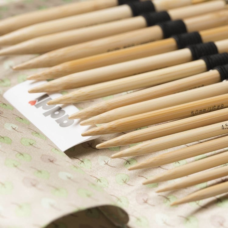 Addi Click Bamboo Değiştirilebilir Bambu Misinalı Şiş Seti