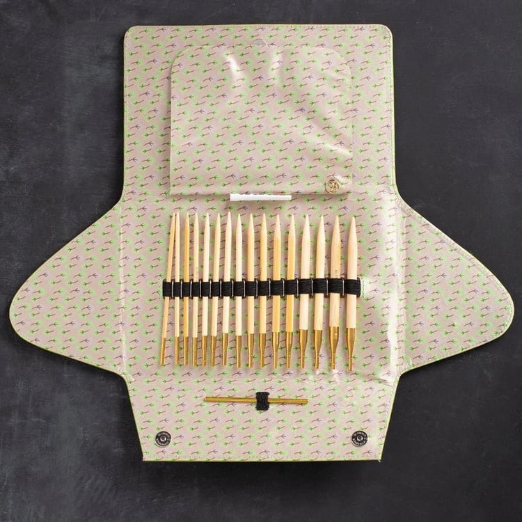 Addi Click Bamboo Değiştirilebilir Bambu Misinalı Şiş Seti