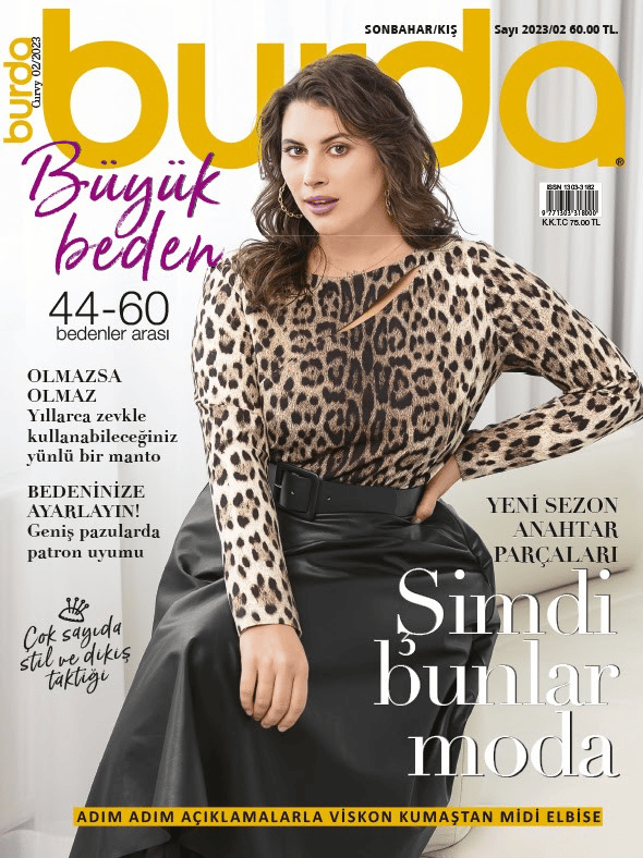 BURDA BÜYÜK BEDEN ŞUBAT 2023-02
