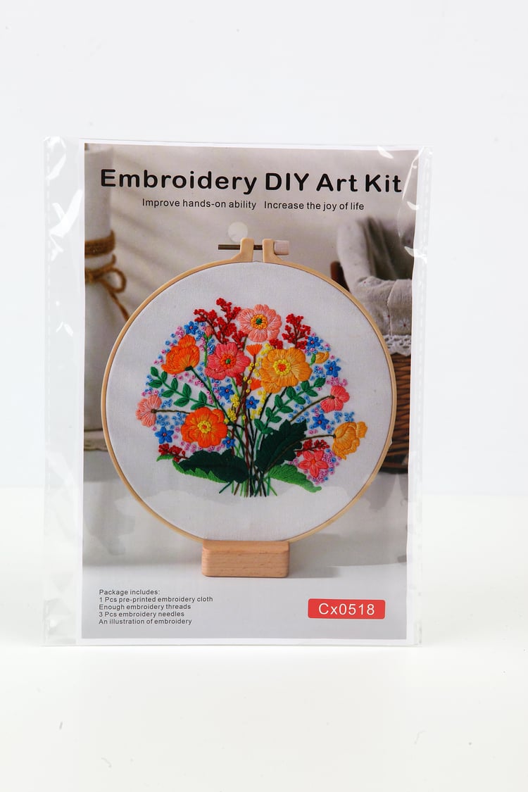 Embroidery DIY Art Kit