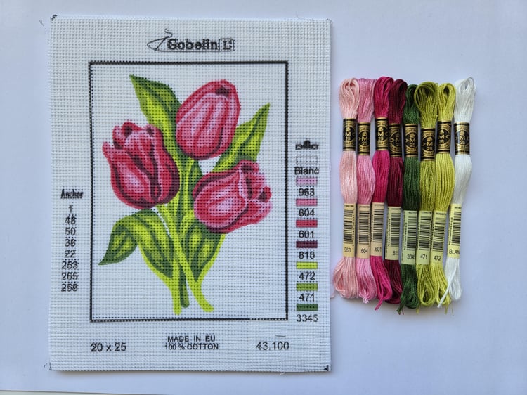 GOBELİN 20X25 Goblen - İplikli Set