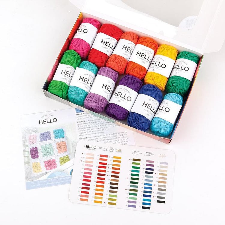 HELLO 12li İplik Seti - VIBRANT