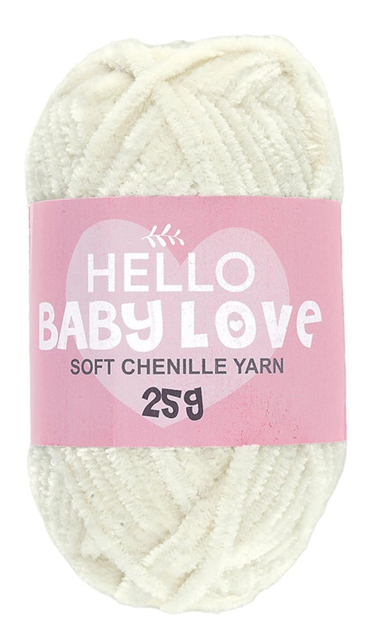 HELLO Baby Love Şönil İplik 25gr No::202