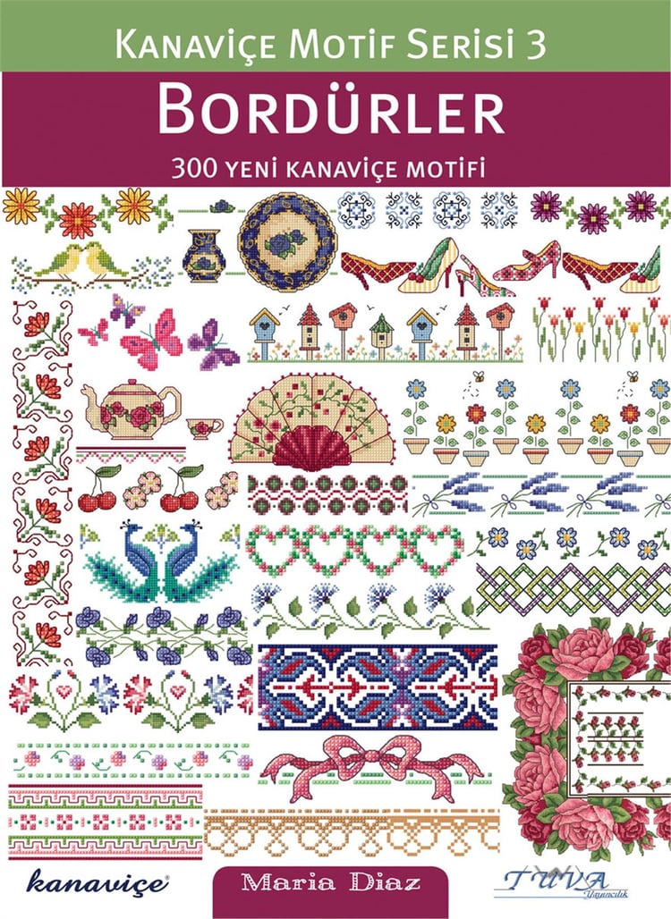 Kanaviçe MOTİF SERİSİ 3- BORDÜRLER