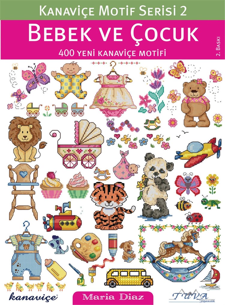 Kanaviçe MOTİF SERİSİ 2- BEBEK VE ÇOCUK