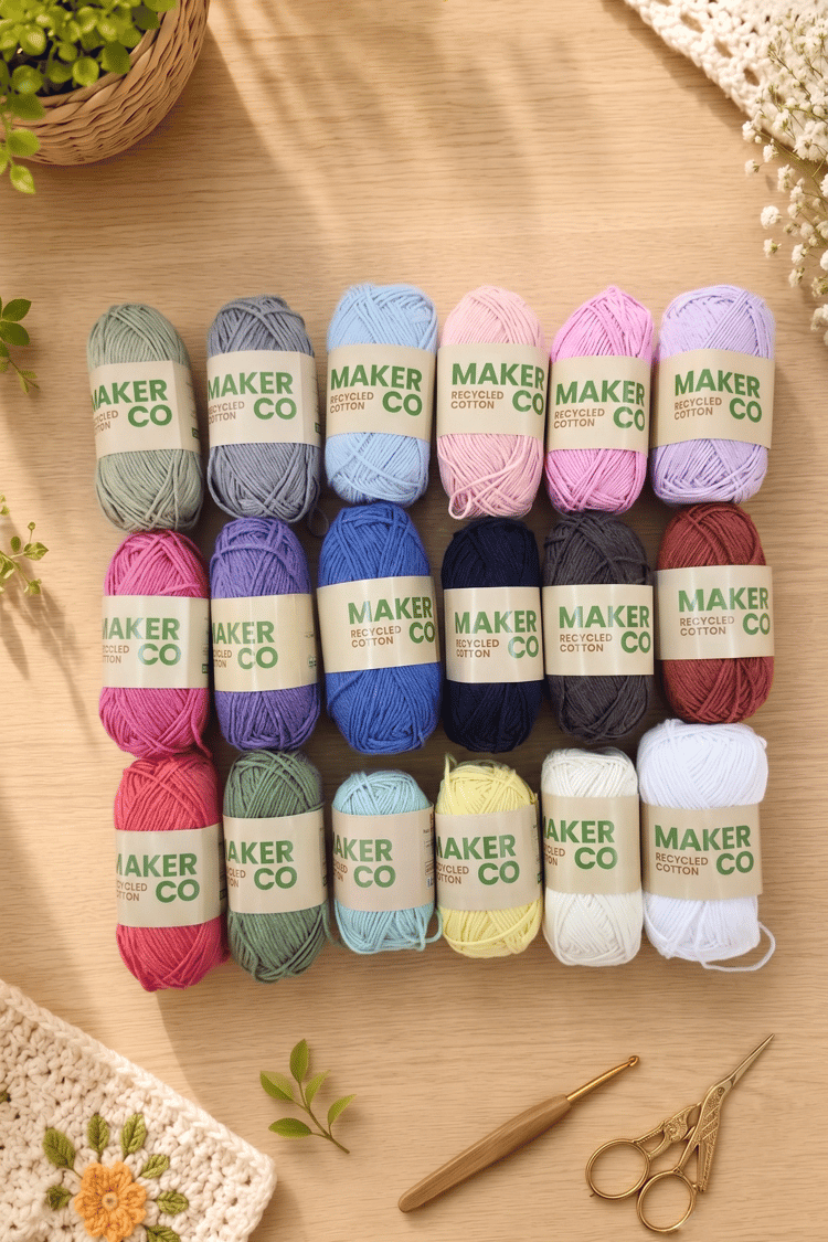 Makerco Örgü İpi Seti 18li