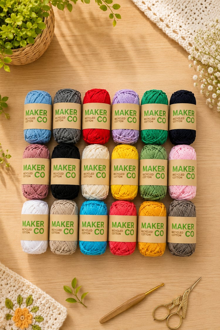 Makerco Örgü İpi Seti 18li