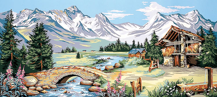 MARGOT GOBLEN 65X130CM - 173.3064 Herbert'ten Dağ Deresi
