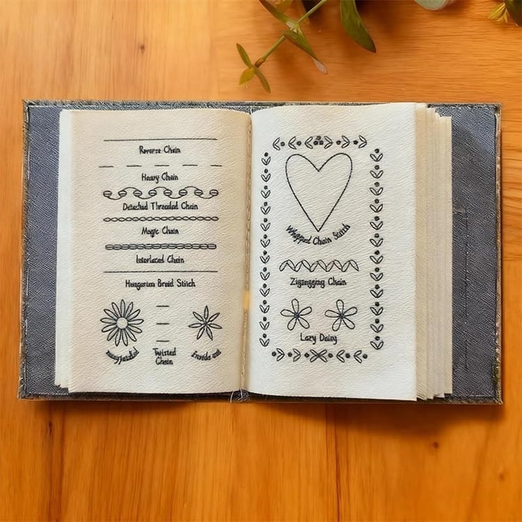 Nakış Örnekleri Kitabı, Başlangıç İçin Dikiş Kitabı, Yeni Büyük Boy Eğitici Nakış Kiti