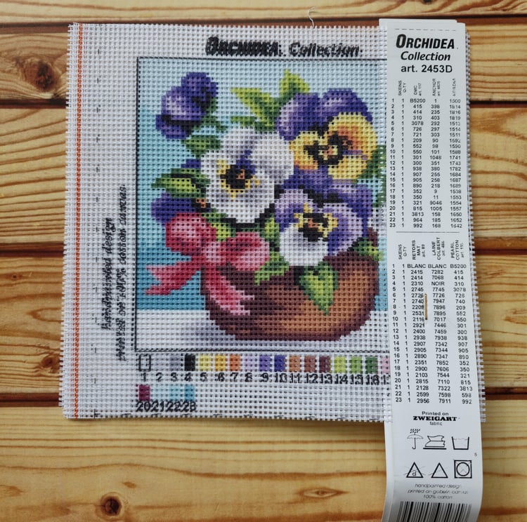 Orchidea Goblen 2453D 15x15