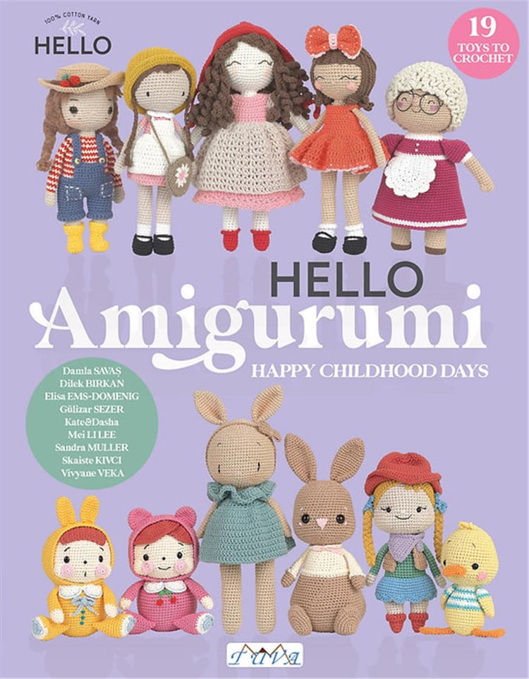 HELLO AMIGURUMI İngilizce Kitap