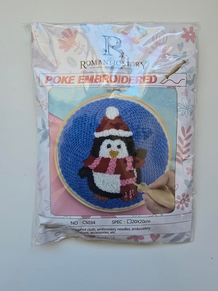 POKE PUNCH SETİ 20X20 PENGUEN