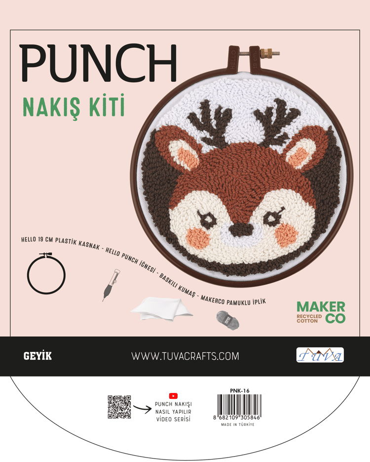 PUNCH NAKIŞ KİTİ-GEYİK