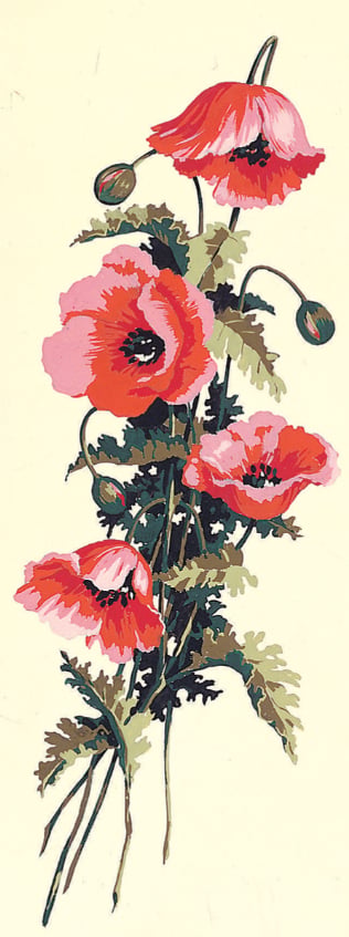 SEG GOBLEN 25X60CM - 950.31 Kırmızı Çiçek