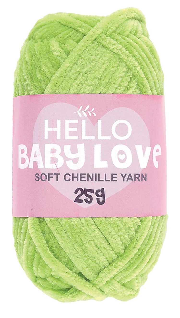 HELLO Baby Love Şönil İplik 25gr No::208
