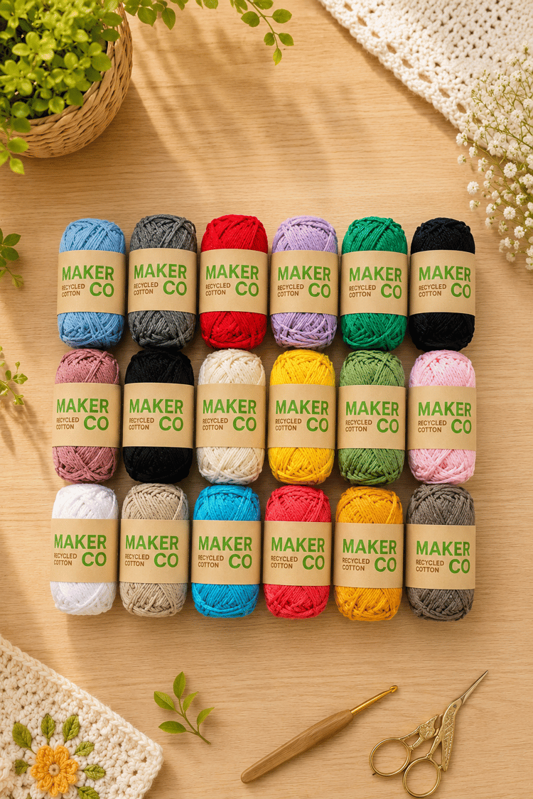 Makerco Örgü İpi Seti 18'li