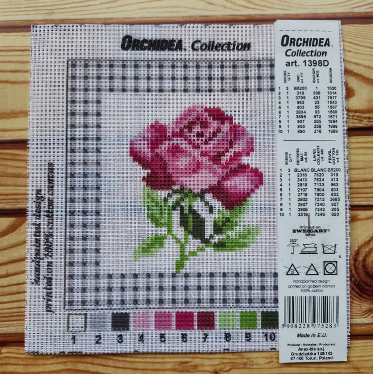 Orchidea Goblen 1398D 15x15