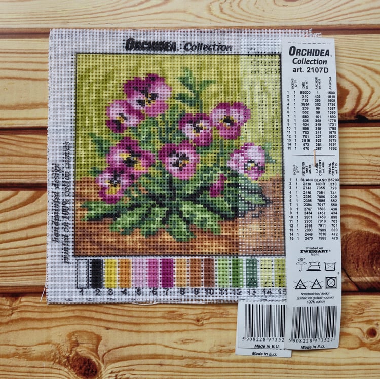 Orchidea Goblen 2107D 15x15