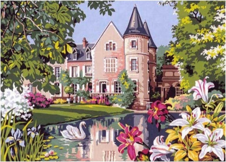 SEG GOBLEN 45X60CM - 929.325 Çiçekli Şato