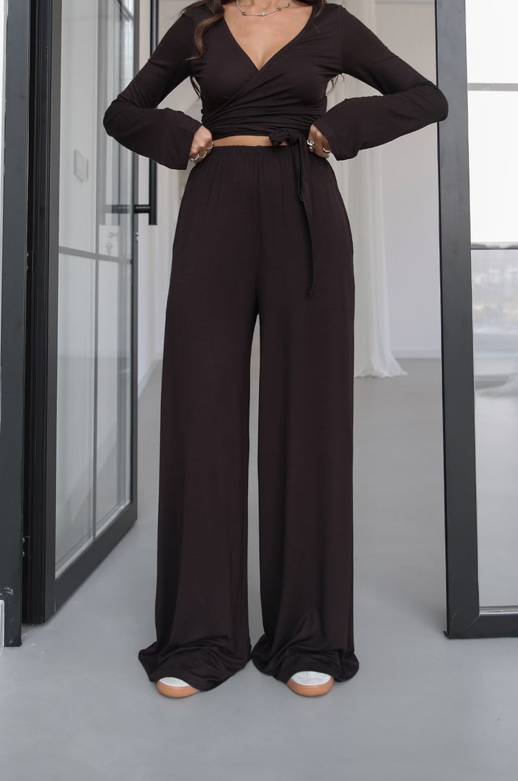 Acı Kahve Bailey Bluz Pantolon Takım