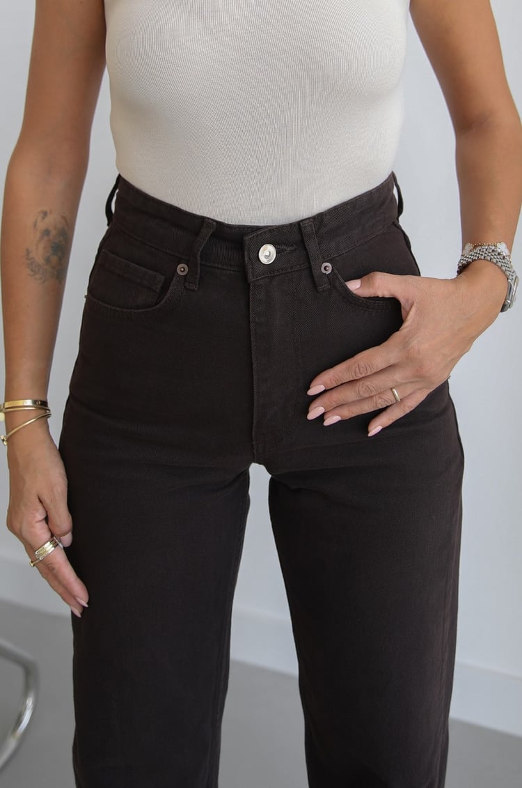 Acı Kahve Kuzmina Straight Jean
