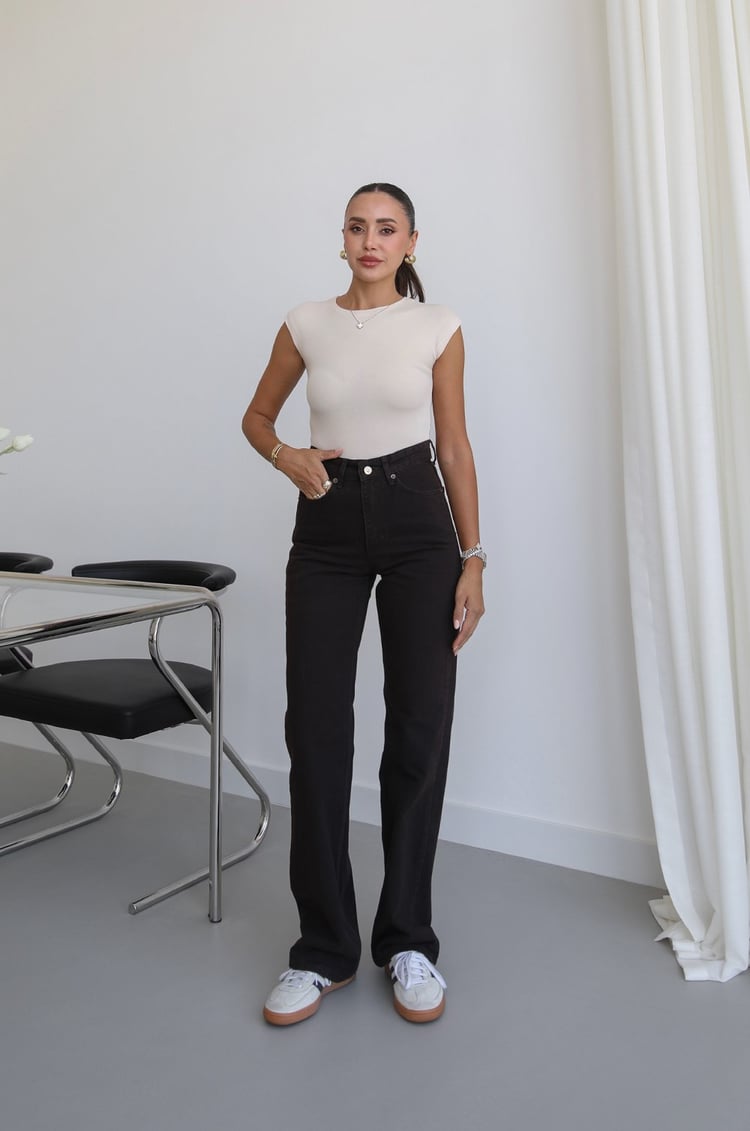 Acı Kahve Kuzmina Straight Jean