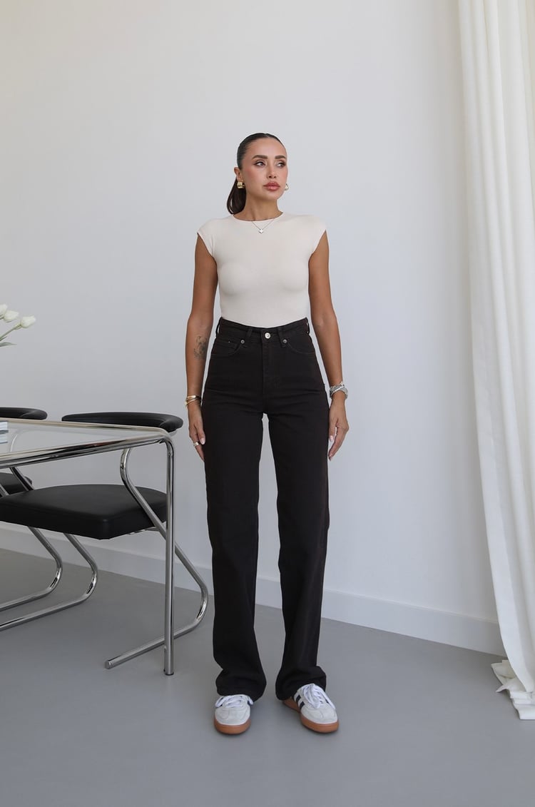 Acı Kahve Kuzmina Straight Jean