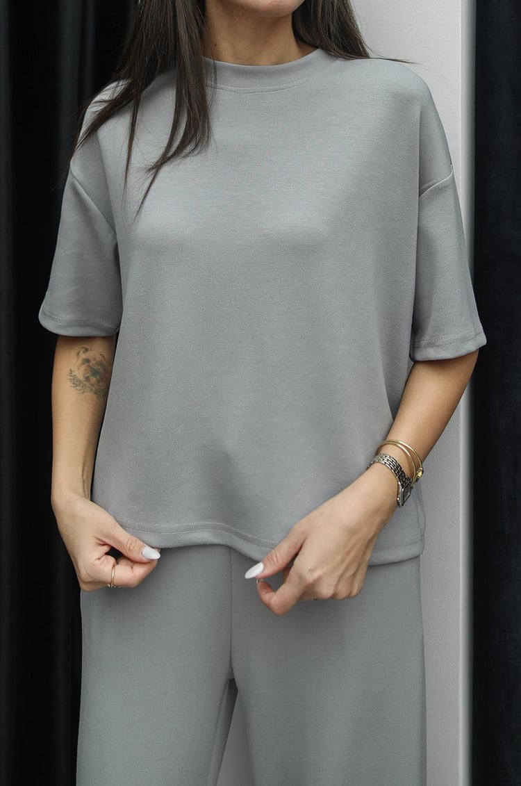 Açık Gri Darcy Modal Eşofman Takım