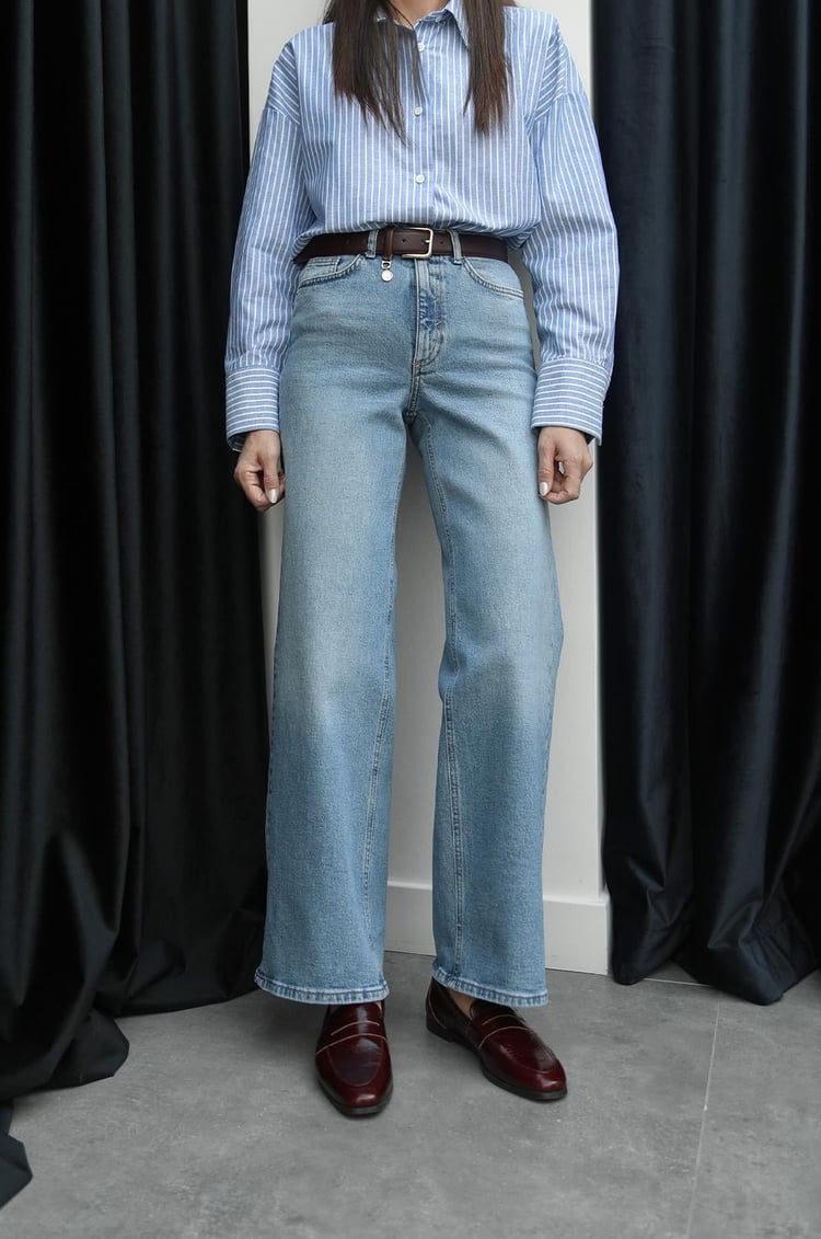 Açık Mavi Felix Straight Jean