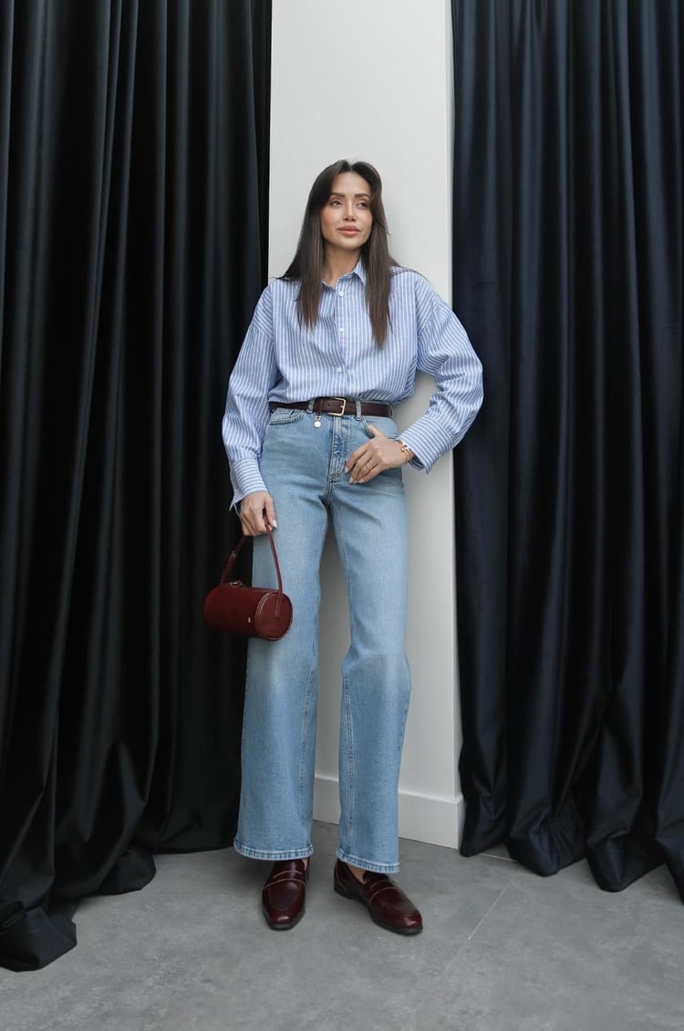 Açık Mavi Felix Straight Jean