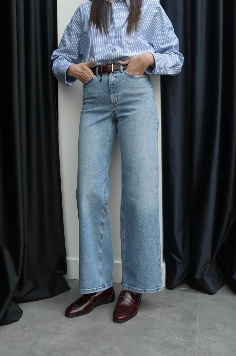 Açık Mavi Felix Straight Jean