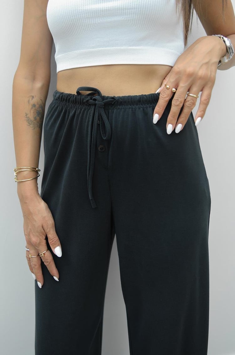 Antrasit Modal Pantolon