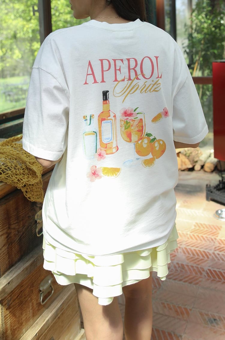 Aperol Baskılı Tişört
