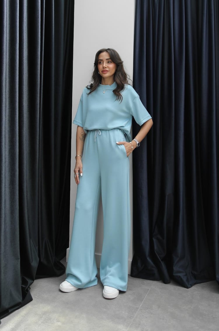 Bebe Mavisi Darcy Modal Eşofman Takım