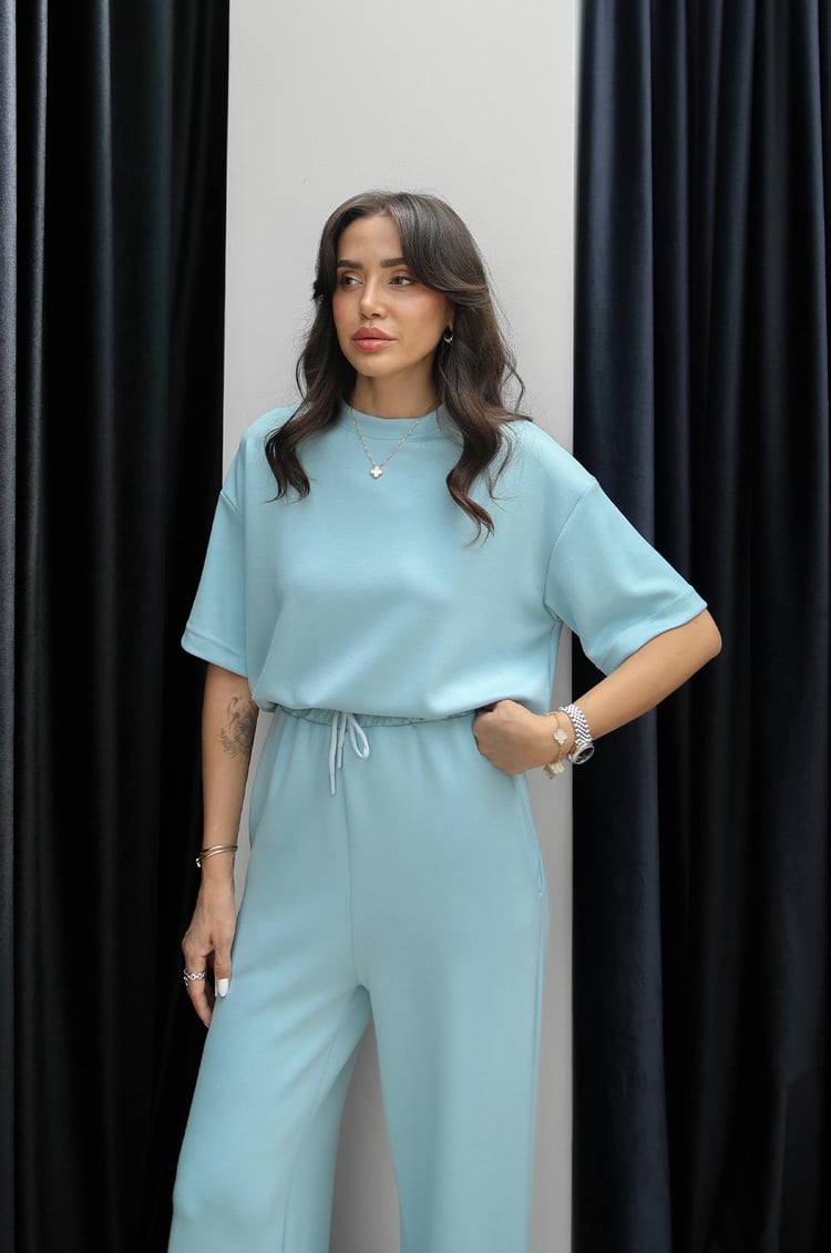 Bebe Mavisi Darcy Modal Eşofman Takım