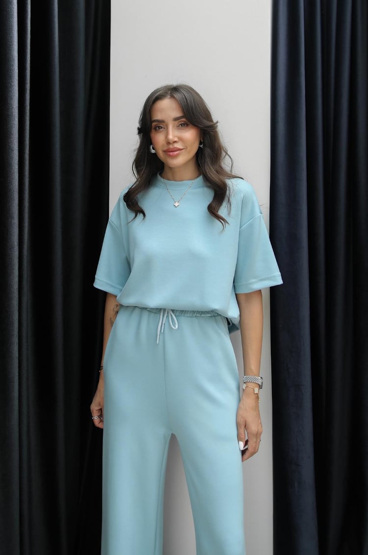 Bebe Mavisi Darcy Modal Eşofman Takım