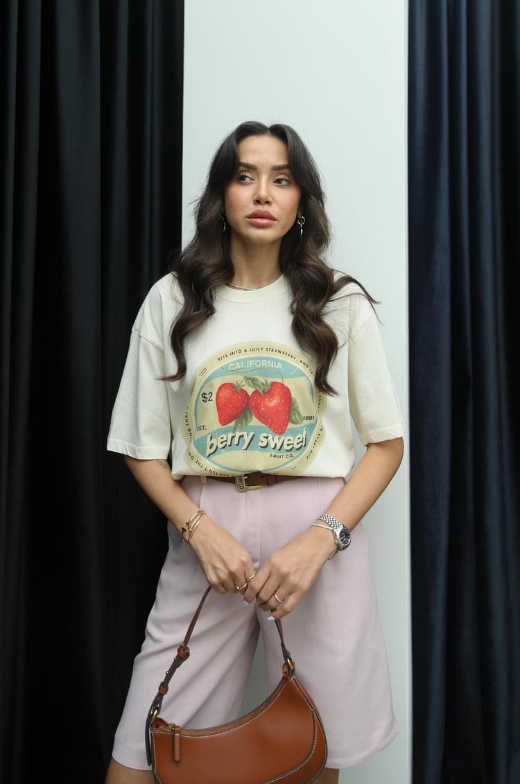 Berry Sweet Baskılı Tişört