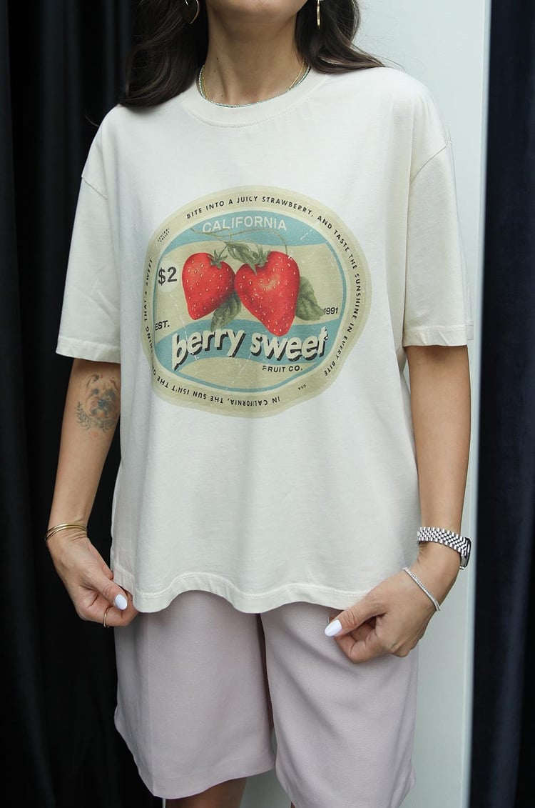 Berry Sweet Baskılı Tişört