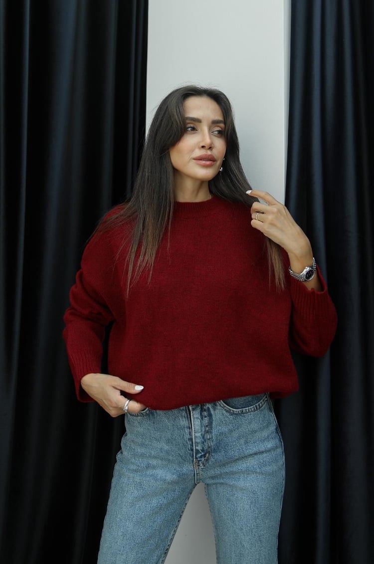 Bordo Schafer Oversize Kazak